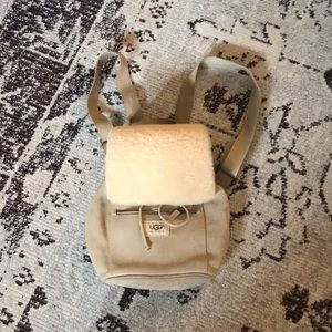 Ugg Cream Mini Backpack - Excellent Condition